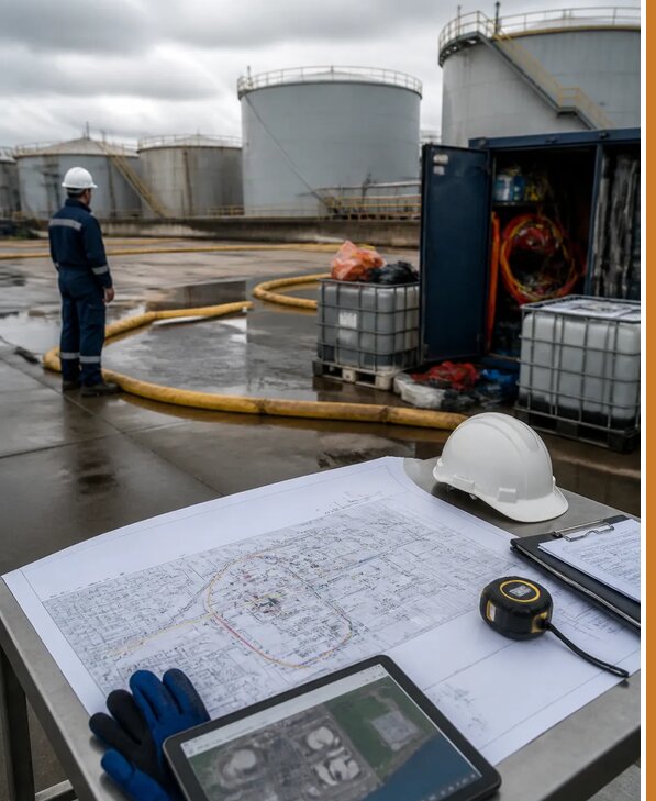 Разработка плана ликвидации разливов нефти в Старой Руссе