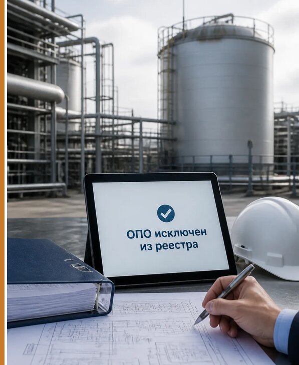Исключение ОПО из госреестра в Старой Руссе от 30570 р. | Авеста ОТиПБ